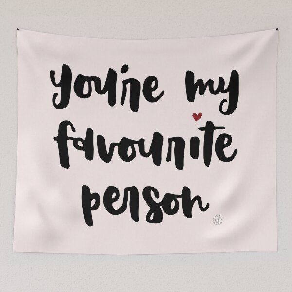 Item preview, You're My Favourite Person designed and sold by CalliPenguin.