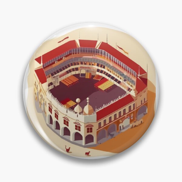 Artikelvorschau, Ikonisches Wahrzeichen - Plaza de Toros im Sonnenlicht entworfen und verkauft von lessyun.