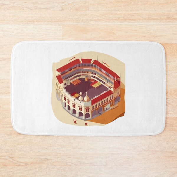 Item preview, Iconic Landmark - Plaza de Toros in Sunlight designed and sold by lessyun.