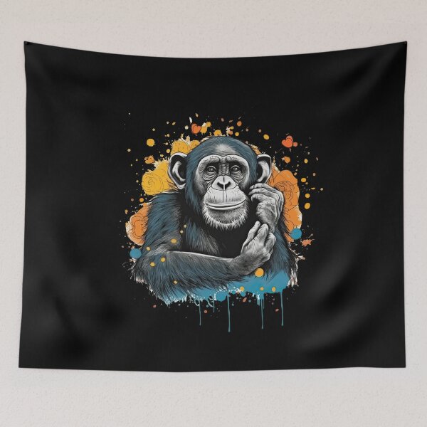 Item preview, Primate Romance: A Fall Love Affair Art designed and sold by DooodleGod.