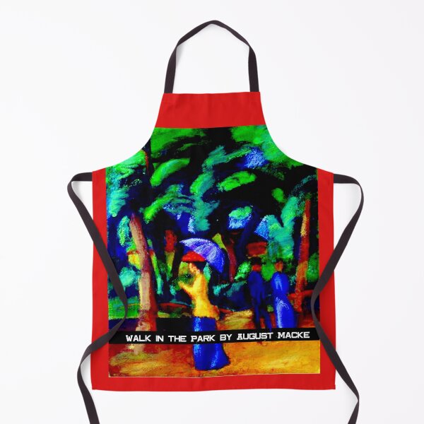 Item preview, Walk in the Park by August Macke designed and sold by mturns57.