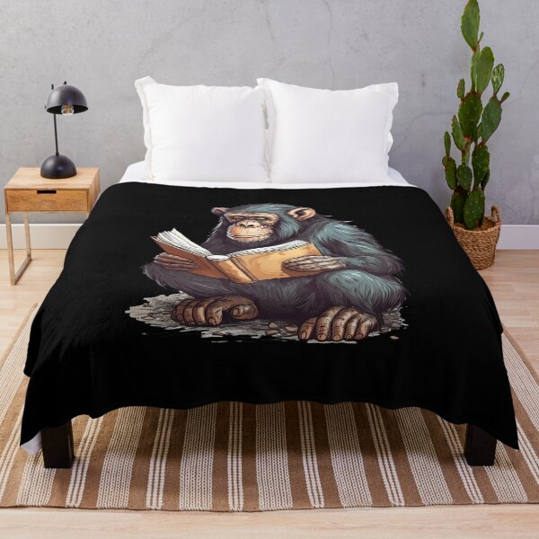 Item preview, Enlightened Chimpanzee: Intensely devouring designed and sold by DooodleGod.