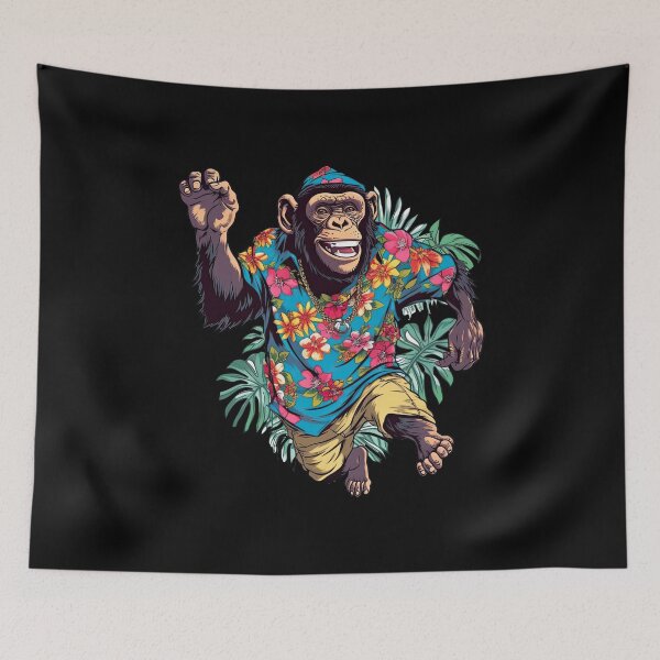 Item preview, Aloha Adventure: Primates Escaping to Hawaii designed and sold by DooodleGod.