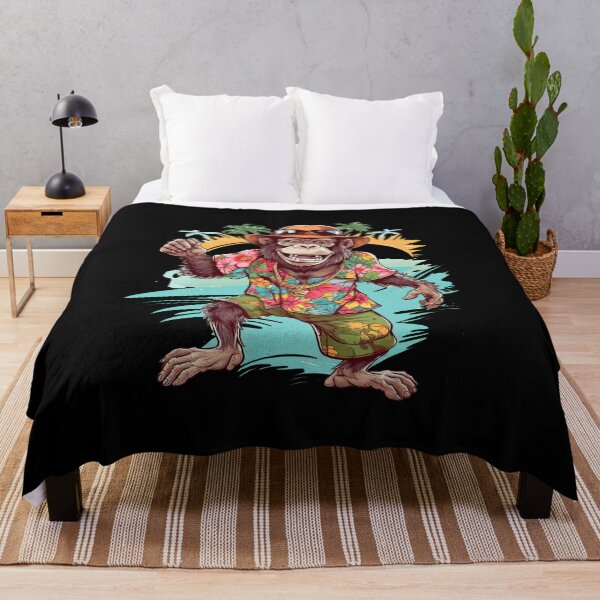 Item preview, Primate Paradise Hawaiian Aloha Beach Wear designed and sold by DooodleGod.