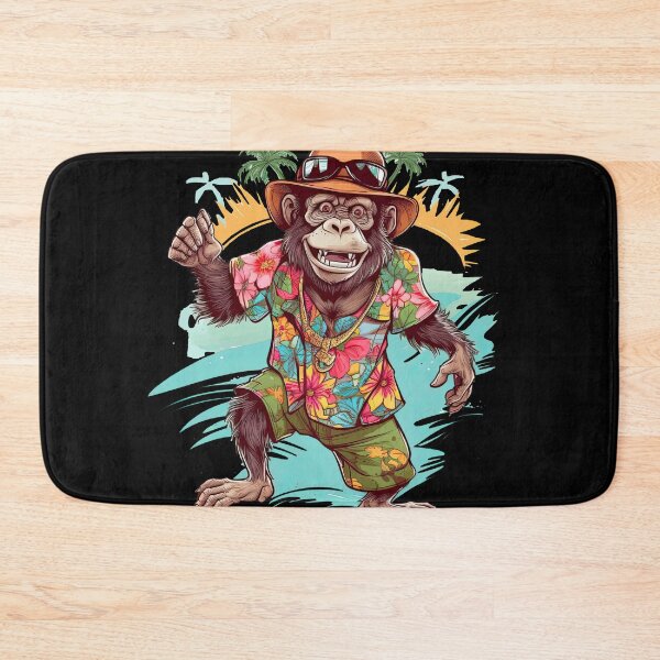 Item preview, Primate Paradise Hawaiian Aloha Beach Wear designed and sold by DooodleGod.