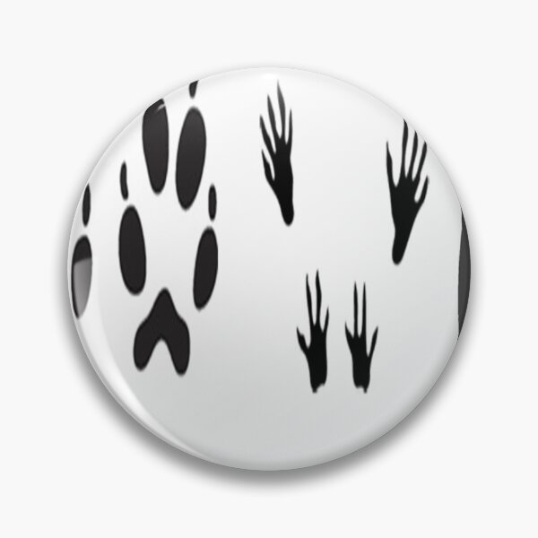 Item preview, footprints fox squirrel deer designed and sold by EdisonLue32.
