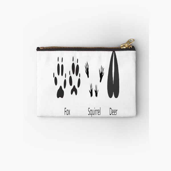 Item preview, footprints fox squirrel deer designed and sold by EdisonLue32.