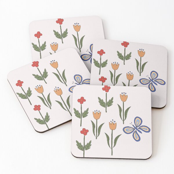 Item preview, Pretty blue butterfly in the garden designed and sold by FrancesPoff.