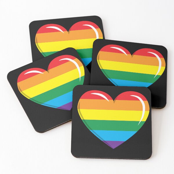 Item preview, Pride Heart with Shadow designed and sold by TheirChoice.