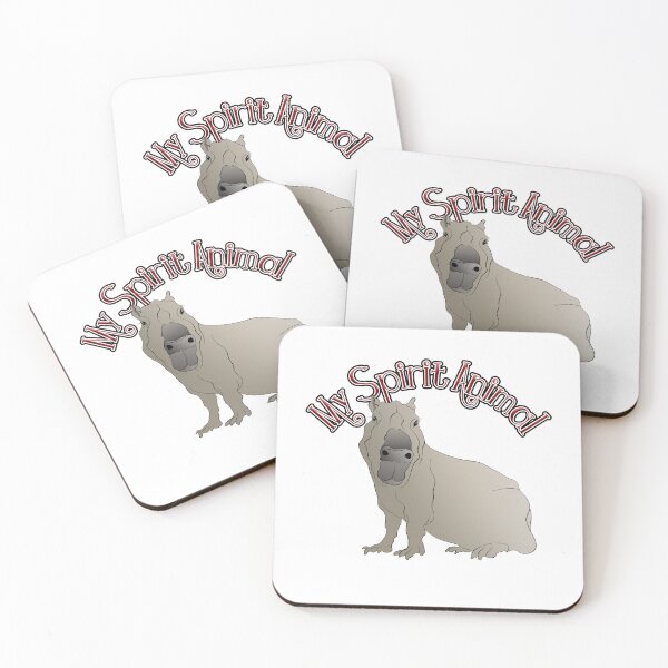 Item preview, My Spirit Animal - A Capybara designed and sold by Littleviews.