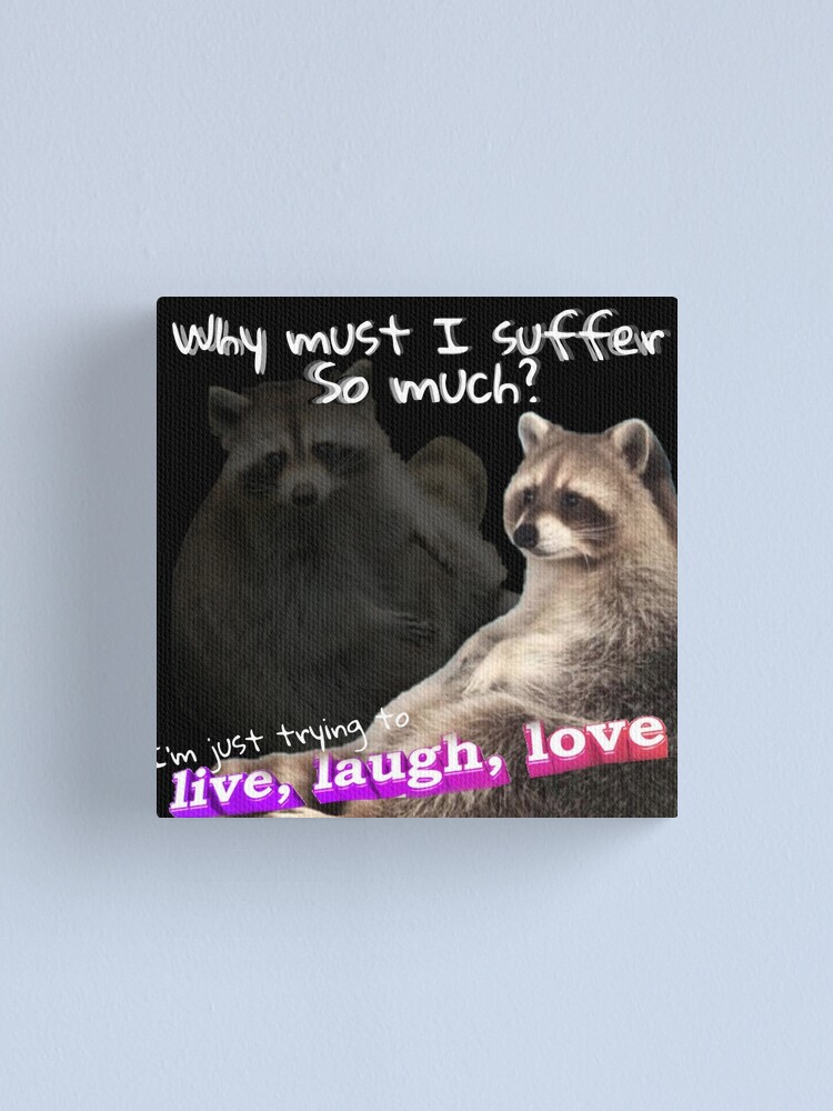 To live is to suffer (Roblox face emoji) Poster for Sale by omibenj