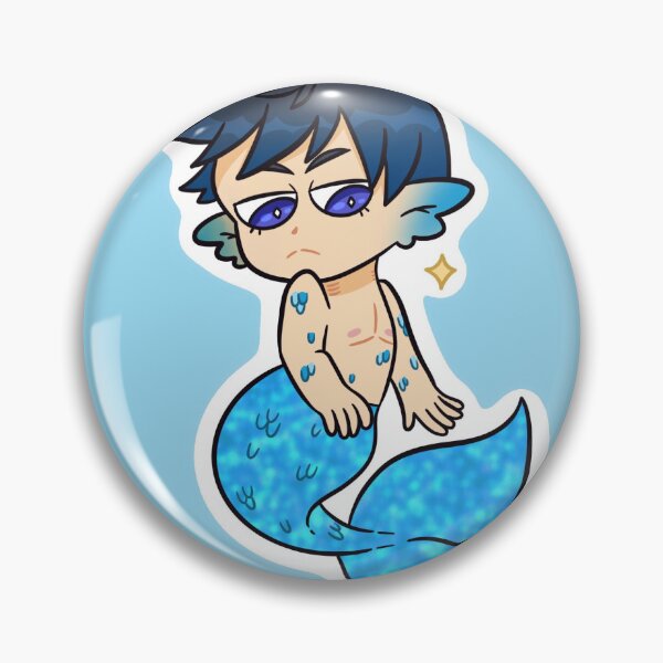 Item preview, Haruka Nanase Mermaid designed and sold by Daileydraws.