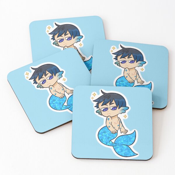 Item preview, Haruka Nanase Mermaid designed and sold by Daileydraws.