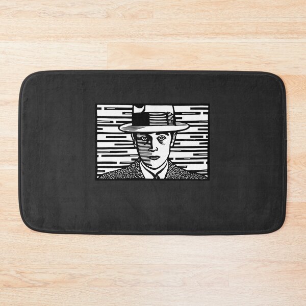 Item preview, Le Samourai Alan Delon Film Noir Block designed and sold by JanetMo2.