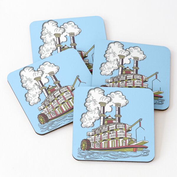 Item preview, Carolina Sternwheeler Digital Art designed and sold by DUSTIN Y.