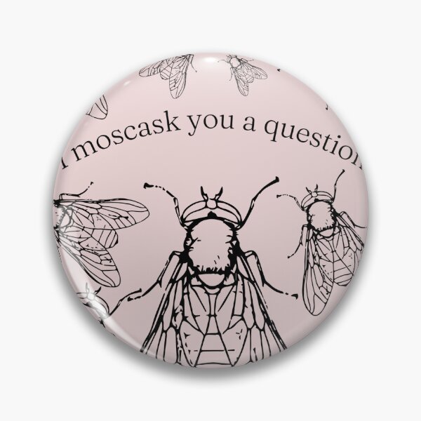 Item preview, Mosca Preguntas designed and sold by ReadersBeware.