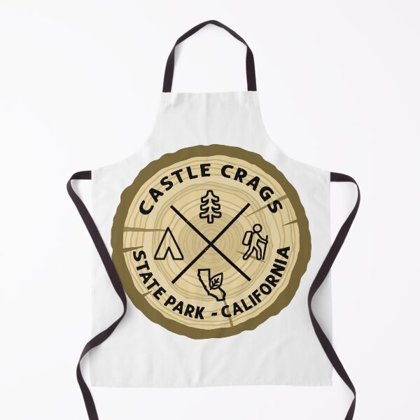Item preview, Castle Crags State Park California Log Slice designed and sold by VanyaKar.