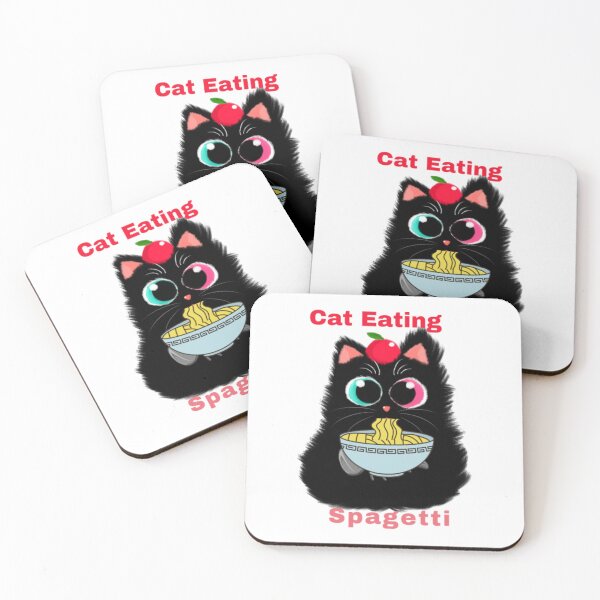 Item preview, Gato comiendo espaguetis divertido cat7 designed and sold by tienminh14.