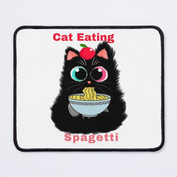 Item preview, Cat Eating Spaghetti funny cat7 designed and sold by tienminh14.