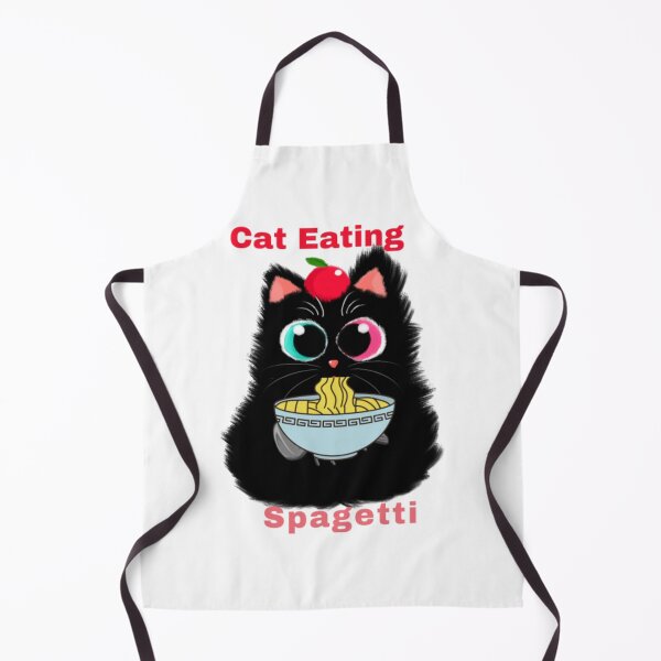 Item preview, Cat Eating Spaghetti funny cat7 designed and sold by tienminh14.