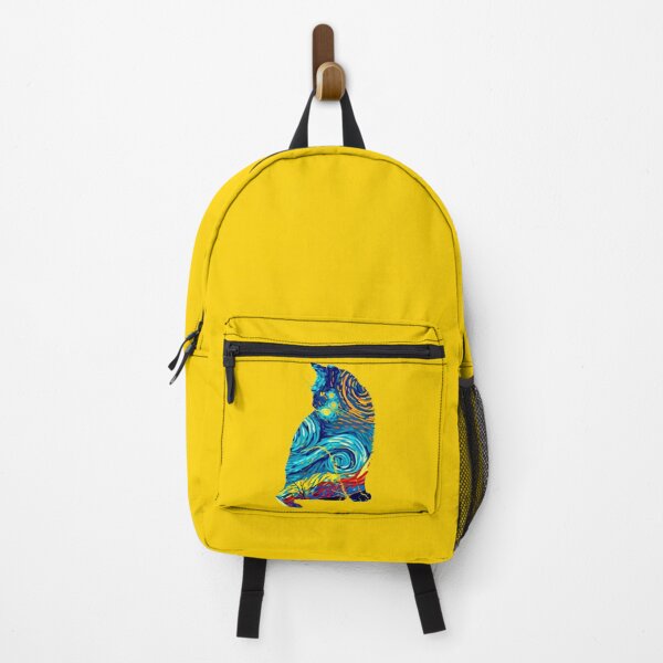 Artikelvorschau, Van Gogh Sternennacht Katze entworfen und verkauft von Vangoholic.
