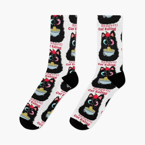Item preview, Cat Eating Spaghetti funny cat7 designed and sold by tienminh14.
