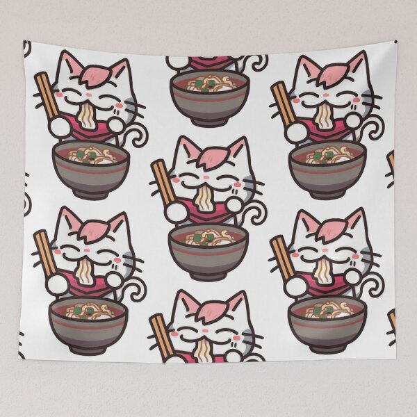 Item preview, Cat Eating Spaghetti10 designed and sold by tienminh14.