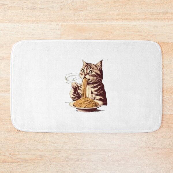 Item preview, Spaghetti Cute Cat Eating Spaghetti Cat Ramen Funny Cat Lovers22 designed and sold by tienminh14.