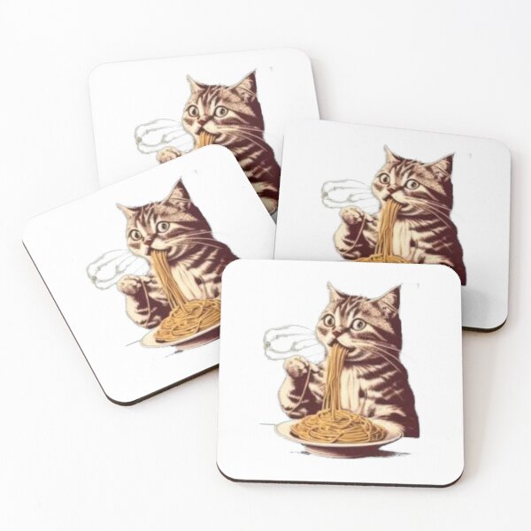 Item preview, Spaghetti Cute Cat Eating Spaghetti Cat Ramen Funny Cat Lovers22 designed and sold by tienminh14.