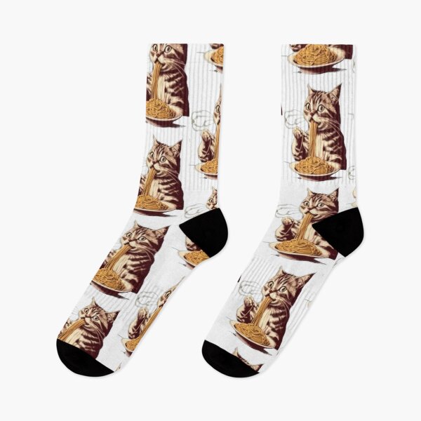 Item preview, Spaghetti Cute Cat Eating Spaghetti Cat Ramen Funny Cat Lovers22 designed and sold by tienminh14.