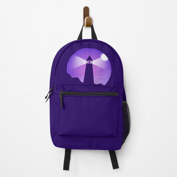 Item preview, Purple lighthouse - violet sky designed and sold by SaraDarwish.