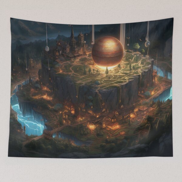 Item preview, Cartographer of Imagination: Navigating the Realm where Fact and Fantasy Converge designed and sold by oanaunciuleanu.