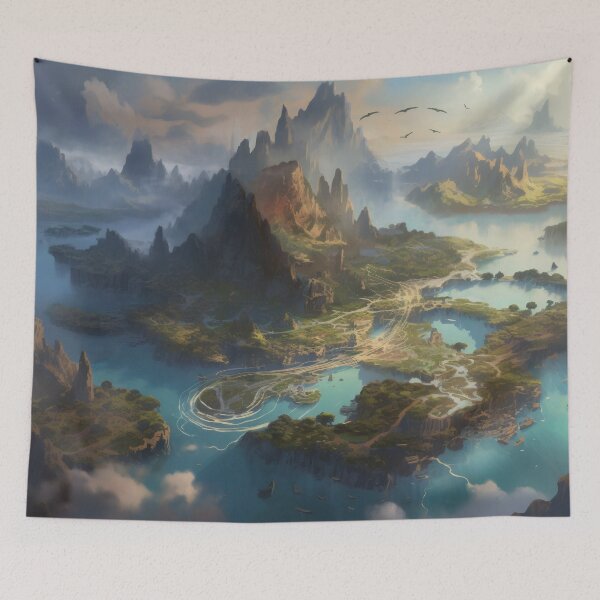Item preview, Cartographer of Imagination: Navigating the Realm where Fact and Fantasy Converge designed and sold by oanaunciuleanu.
