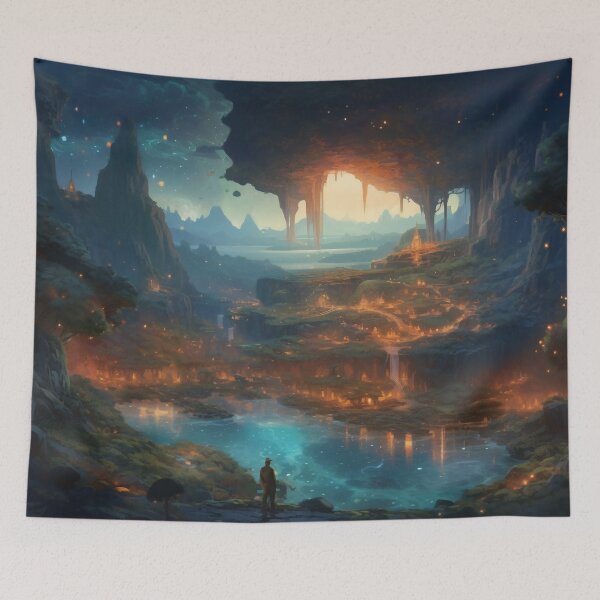 Item preview, Cartographer of Imagination: Navigating the Realm where Fact and Fantasy Converge designed and sold by oanaunciuleanu.