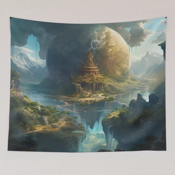 Item preview, Cartographer of Imagination: Navigating the Realm where Fact and Fantasy Converge designed and sold by oanaunciuleanu.