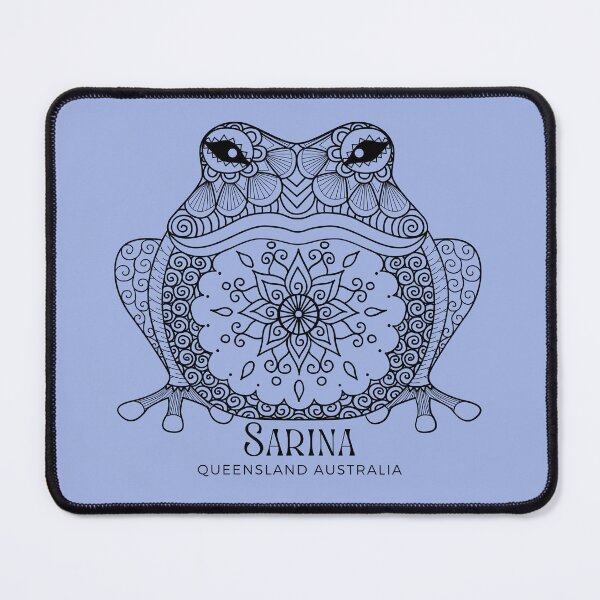Item preview, Sarina QLD Australia (black design) designed and sold by Candy Jubb.
