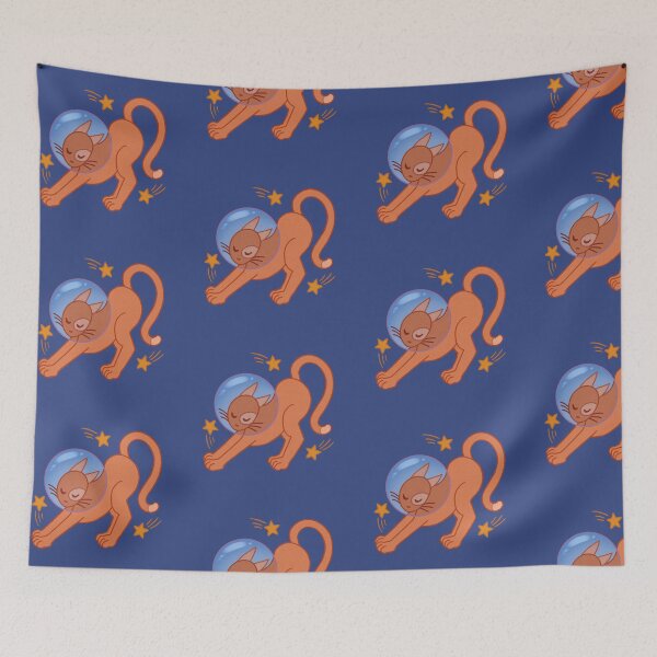 Item preview, Space Cat designed and sold by Emilybayerart.