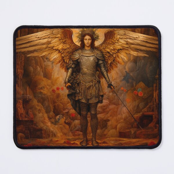 Item preview, Archangel Michael Angel of Protection. designed and sold by MedusaPrintArt.