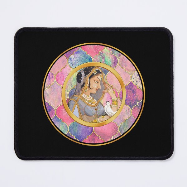 Item preview, INDIAN RAJASHTHANI QUEEN - MAUVE LILAC designed and sold by LotDesignUSA.