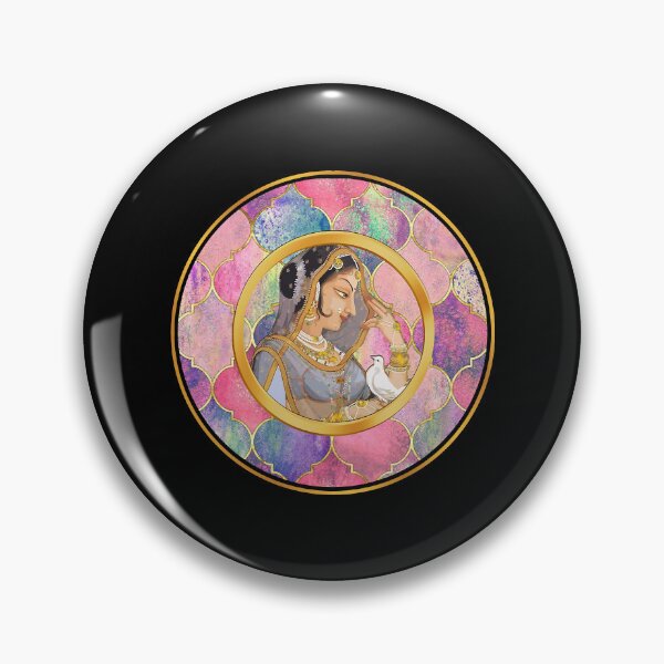 Item preview, INDIAN RAJASHTHANI QUEEN - MAUVE LILAC designed and sold by LotDesignUSA.