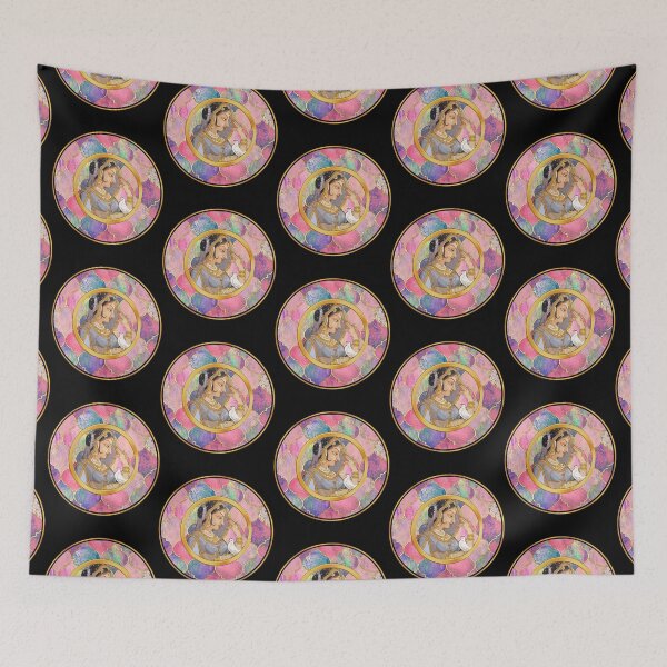 Item preview, INDIAN RAJASHTHANI QUEEN - MAUVE LILAC designed and sold by LotDesignUSA.