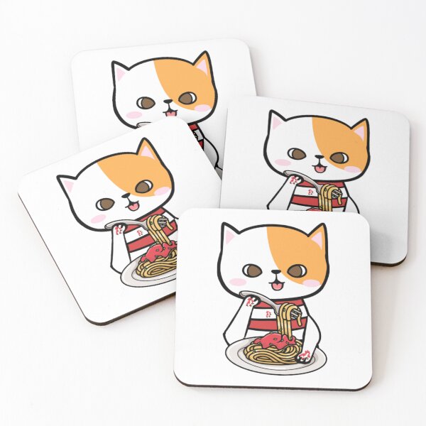 Item preview, Cat Eating Spaghetti16 designed and sold by thanhnghiep14.