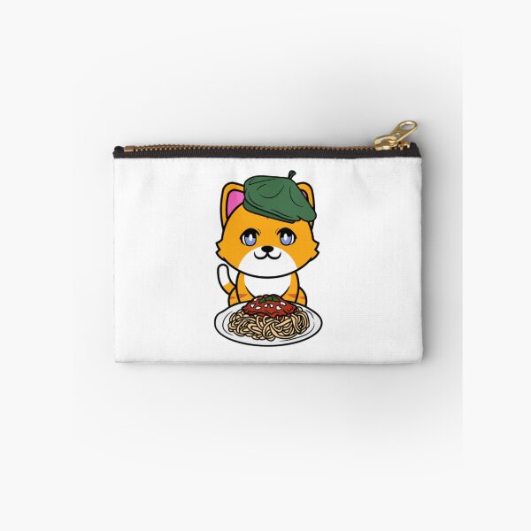 Aperçu de l'œuvre Chat orange mignon mangeant des spaghettis27 créée et vendue par thanhnghiep14.