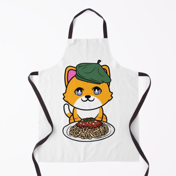 Aperçu de l'œuvre Chat orange mignon mangeant des spaghettis27 créée et vendue par thanhnghiep14.
