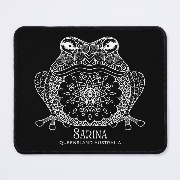 Item preview, Sarina QLD Australia (white design) designed and sold by Candy Jubb.