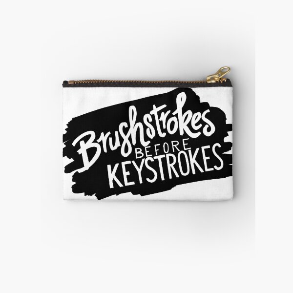 Item preview, Brushstrokes Before Keystrokes designed and sold by latheandquill.
