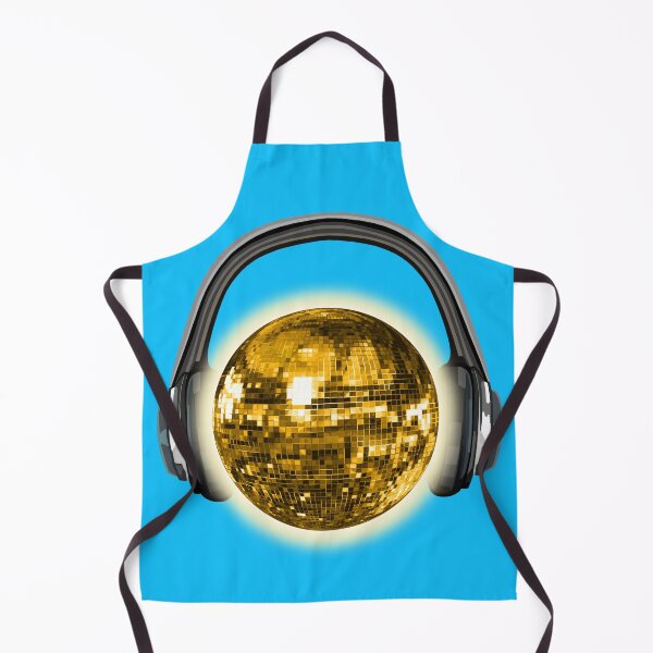 Item preview, Gold Sunny Disco Ball Sun with Headphones designed and sold by Deborah Camp.