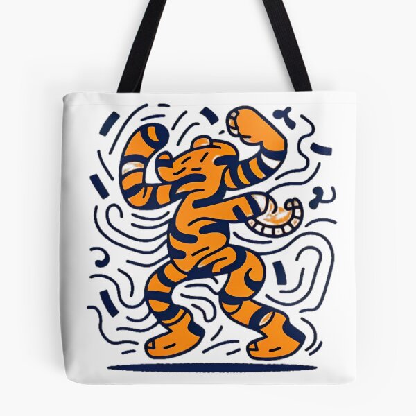 Item preview, a drawing of a tiger Abstract Illustrations designed and sold by rosagreg.