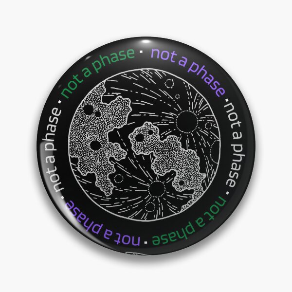 Item preview, Not A Phase - Genderqueer designed and sold by playfruit.