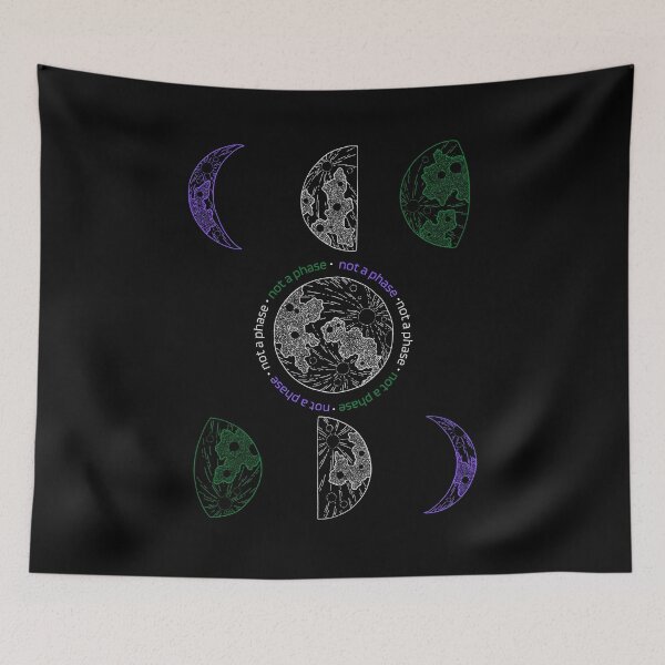 Item preview, Not A Phase - Genderqueer designed and sold by playfruit.
